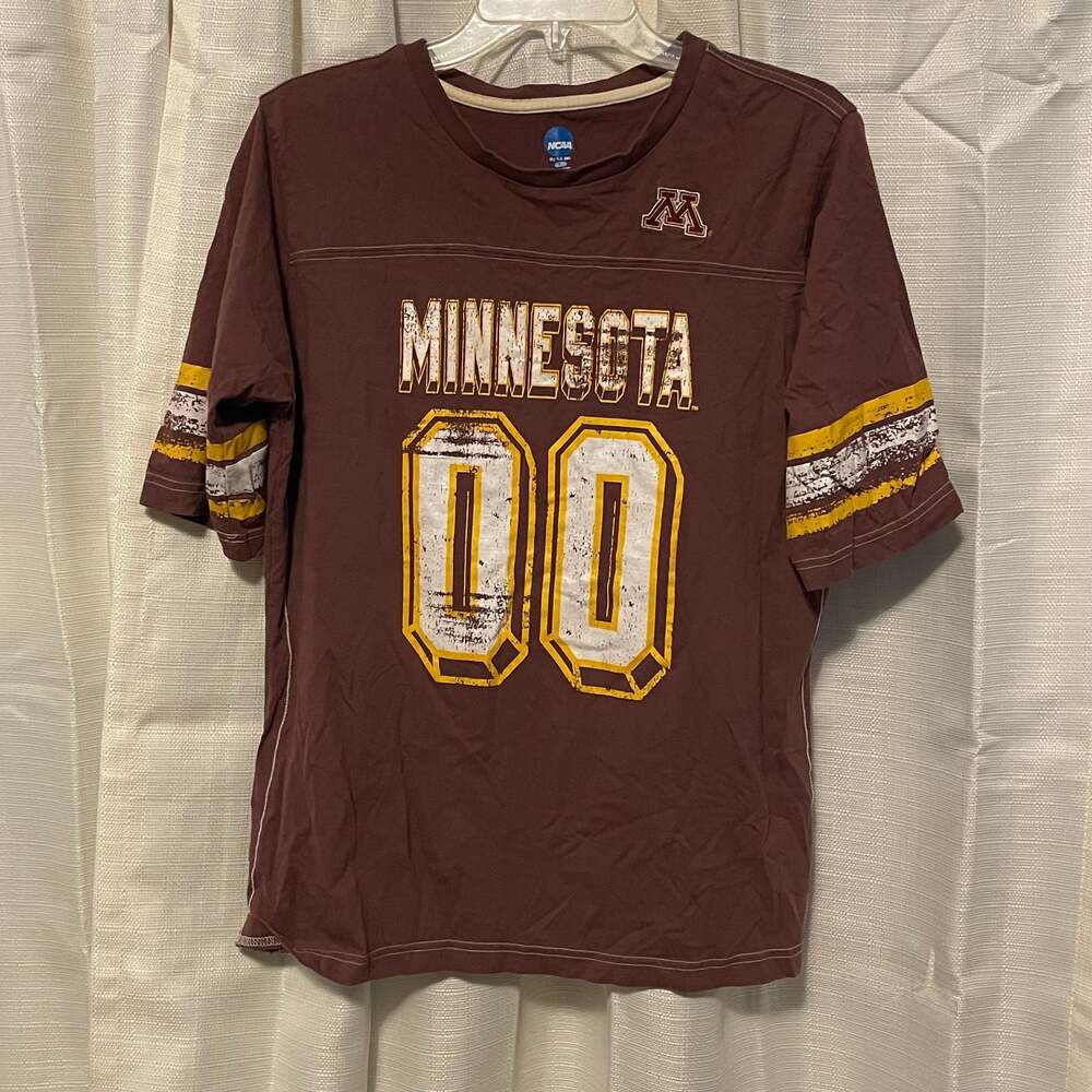 XL Minnesota Golden Gophers NCAA Jersey Style Graphic T-Shirt